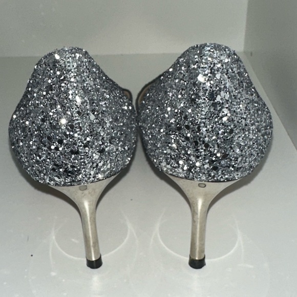 Jimmy Choo Romy 60 navy and silver - Picture 3 of 4